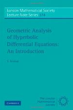 Geometric Analysis of Hyperbolic Differential Equations