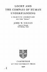 Locke and the Compass of Human Understanding