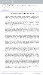 The Content and Context of Hate Speech