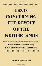 Texts Concerning the Revolt of the Netherlands