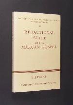 Redactional Style in the Marcan Gospel