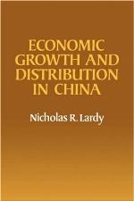 Economic Growth and Distribution in China