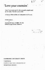 Love Your Enemies