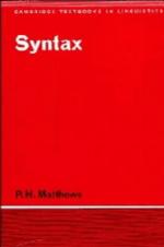 Syntax