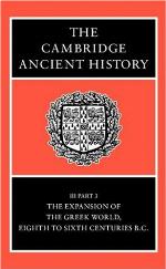The Cambridge Ancient History, Vol 3, Part 3