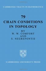 Chain Conditions In Topology