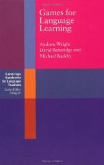 Games for Language Learning