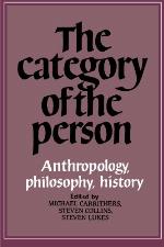 The Category Of The Person