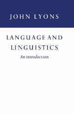 Language and Linguistics