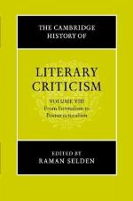 The Cambridge History of Literary Criticism