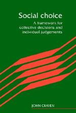 Social Choice