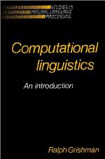 Computational Linguistics