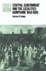 Central Government and the Localities