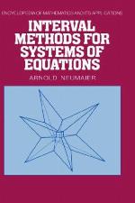 Interval Methods for Systems of Equations