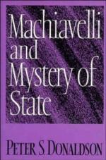 Machiavelli And Mystery Of State