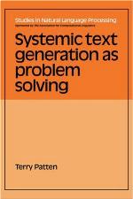 Systemic Text Generation As Problem Solving