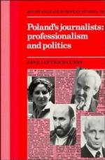 Poland's Journalists Professionalism and Politics