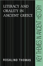 Literacy and Orality in Ancient Greece