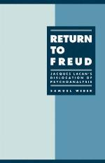 Return to Freud