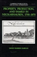 Property, Production, and Family in Neckarhausen, 1700-1870