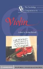 The Cambridge Companion to the Violin