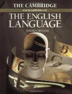 The Cambridge Encyclopedia of the English Language