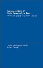 Representations of Finite Groups of Lie Type
