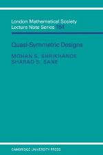 Quasi-Symmetric Designs