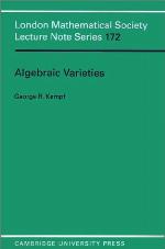 Algebraic Varieties