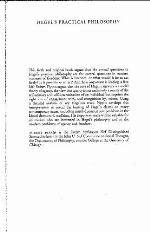 Hegel's Practical Philosophy