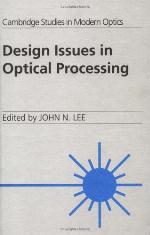 Design Issues Optical Processing