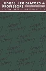 Judges, Legislators and Professors