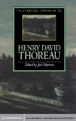 The Cambridge Companion to Henry David Thoreau (Cambridge Companions to Literature)