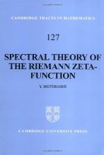 Spectral Theory of the Riemann Zeta-Function