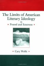 The Limits of American Literary Ideology in Pound and Emerson