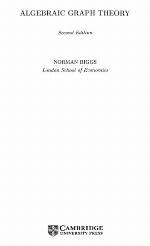 Algebraic Graph Theory