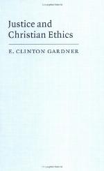 Justice and Christian Ethics