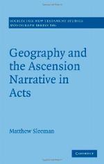 Geography and the Ascension Narrative in Acts