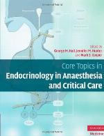 Core Topics in Endocrinology in Anaesthesia and Critical Care
