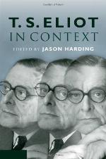T. S. Eliot in Context