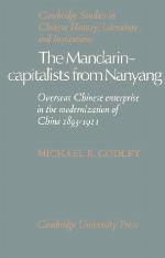 The Mandarin-Capitalists from Nanyang