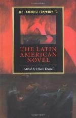 The Cambridge Companion to the Latin American Novel