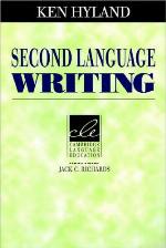 Second Language Writing