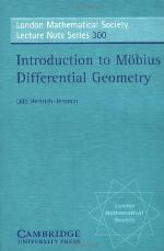 Introduction to Mobius Differential Geometry