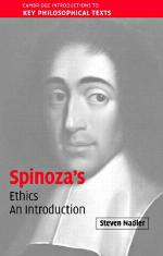Spinoza's 'ethics'