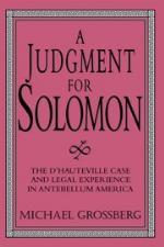 A Judgment for Solomon