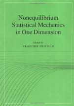 Nonequilibrium Statistical Mechanics in One Dimension