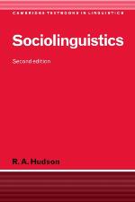 Sociolinguistics