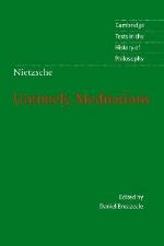 Untimely Meditations (History of Philosophy)