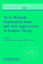 Sieve Methods, Exponential Sums, and Their Applications in Number Theory